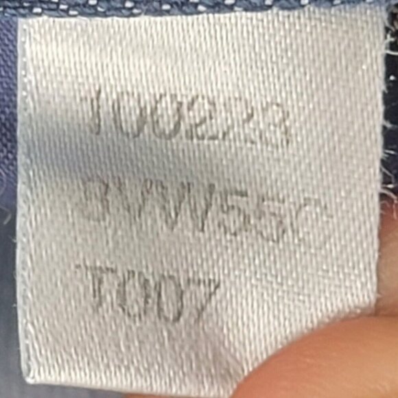 Vtg Marithe Francois Girbaud Jean Men 34 Blue Y2K Embroidered Baggy Hot Boy Taxi - Picture 12 of 13